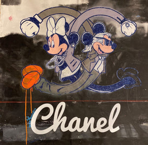 Chanel Twist in Monochrome Stitched