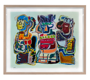 Trilingüe (Limited Edition), 2024 Edition: 99; Framed