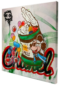 Mickey's Chanel Party Can in Green