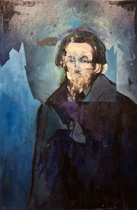 Interpretation Self Portrait After Pablo Picasso 1901