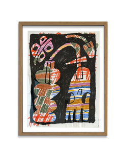 Patchwork Series: Droopy Tulip 2