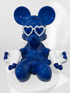 Meditation Mickey Blue