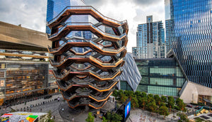 The Vessel. A structure and visitor attraction built as part of the Hudson Yards Redevelopment Project in Manhattan, New York City.