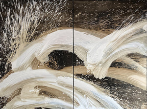 Dual Velocities (Diptych)