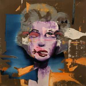 Marilyn In Coffee And Blue