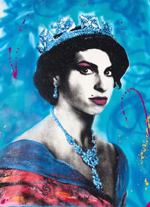 Queen Amy in Blue