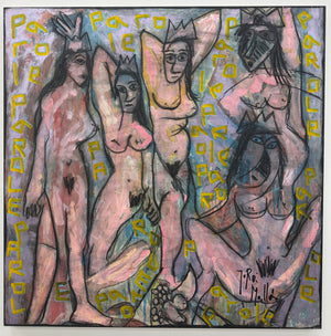 The Women of Avignon, after Picasso