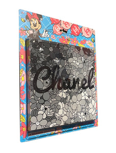 Chanel Flowers in Grey