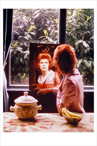 Bowie In Mirror, Haddon Hall, UK